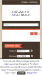 Mobile Screenshot of locandamaestrale.net