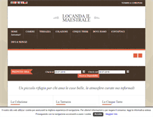 Tablet Screenshot of locandamaestrale.net